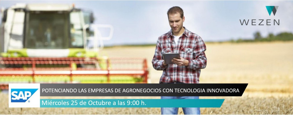 Evento SAP: Potenciando Las Empresas De Agronegocios Con Tecnología Innovadora