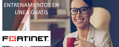Fortinet ofrece de forma gratuita todos sus cursos de capacitación en línea sobre ciberseguridad