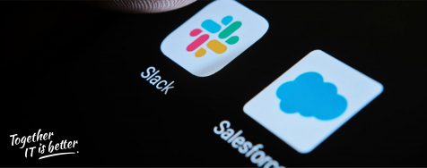 Salesforce anunció la compra de Slack, el servicio de chat laboral