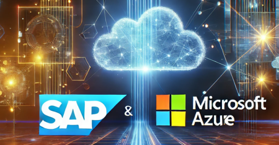 Futuristic environment representing the SAP on Azure.